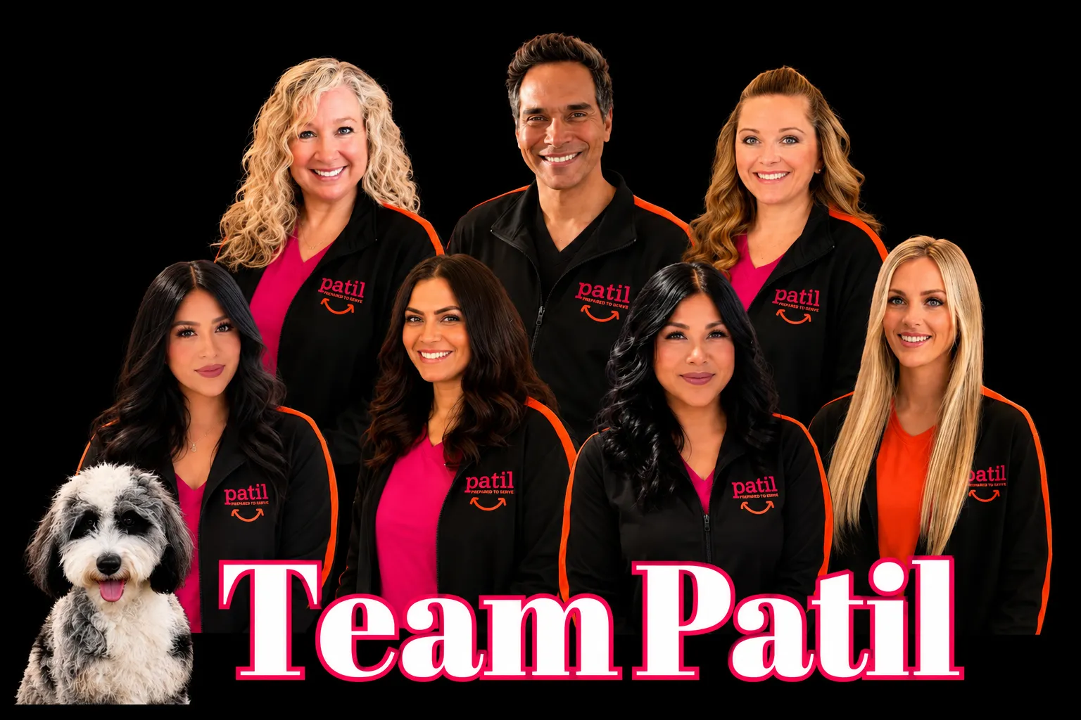 Patil Orthodontics team photo